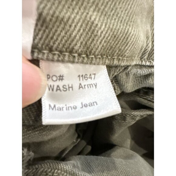 Reformation Army Marine  Jeans Size 27  Cotton Denim Pants Pre-Owned EUC - Picture 7 of 9